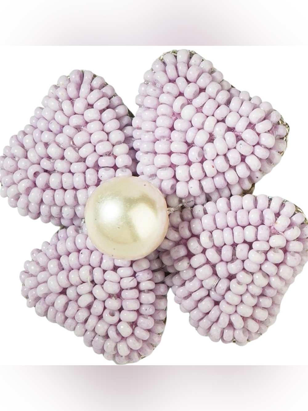 Deepa Gurnani Liora Earrings in Lavender NWOT $80 Retail
